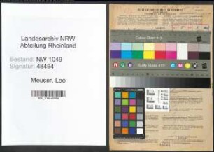 Entnazifizierung Leo Meuser , geb. 22.03.1903 (Arzt)