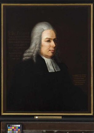 Bildnis des Johann Jacob Pfeiffer, 1779-1791 Professor der Theologie in Marburg (1740-1791)