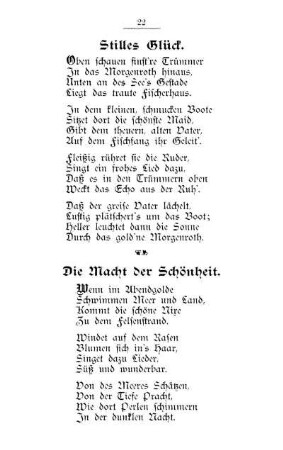 Stilles Glück