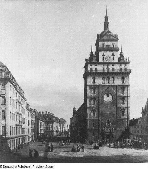 Die ehemalige Kreuzkirche zu Dresden