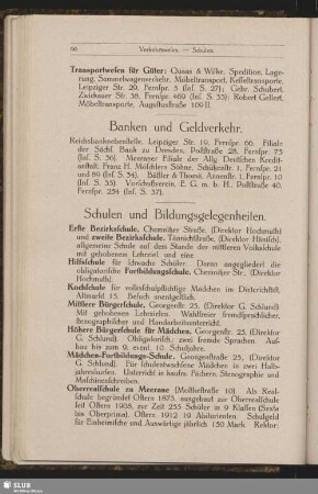 Banken und Geldverkehr