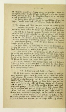 VI. Straßburg und Metz kommen wieder an Deutschland