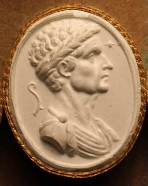 Gajus Julius Cäsar (Daktyliothek, Das Alterthum nach Lippert und Visconti)