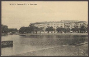 Ansichtskarte "Kottbusser Ufer - Luisensteg"