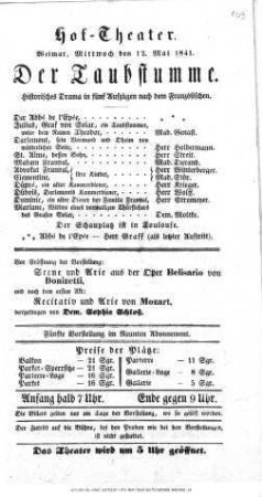 Recitativ und Arie von Mozart