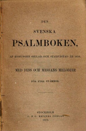 Den Svenska Psalmboken