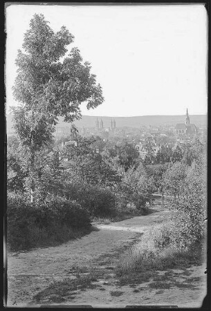 Naumburg. Blick auf Naumburg