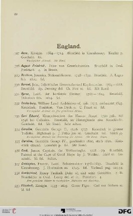 England (Nr. 327-438)