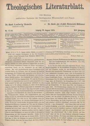194-197 [Rezension] Raschke, Hermann, Die Werkstatt des Markusevangelisten