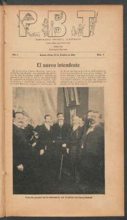 El nuevo intendente - [Fotografía]