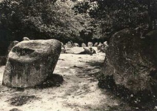 Hünengrab bei Klecken. Ansicht von Norden