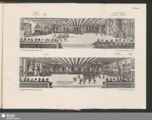 1. Braunschweiger Freudenspiel 1648 (Erste Handlung: Aufzug der Fortun) ; 2. Braunschweiger Freudenspiel 1648 (Dritte Handlung: Der Friede)