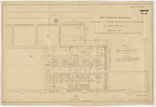 Schalthaus- und Transformatorenkammer-Erweiterung, Grundriss