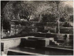 Garten Bergius, Heidelberg: Wasserterrassen