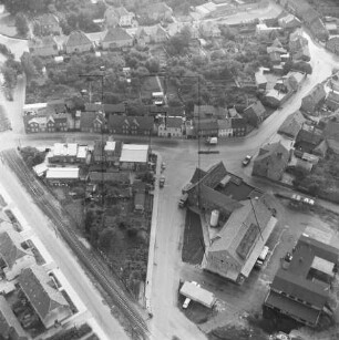 Straßenkreuzung Wismarsche Straße und Güstrower Weg in Gadebusch : Blickrichtung Süden
