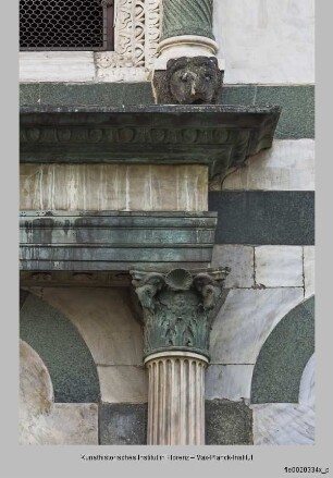 San Giovanni, Baptisterium, Nordfassade, Florenz