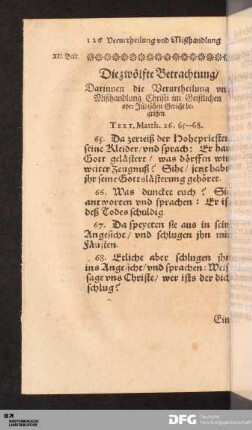 Die zwölfte Betrachtung [...].