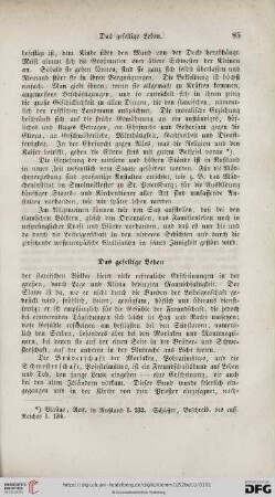 Das gesellige Leben
