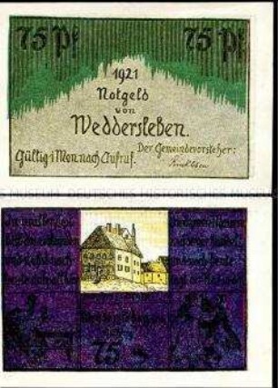 Wasserleben 75 Pfennig