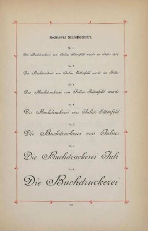 Mediaeval Schreibschrift