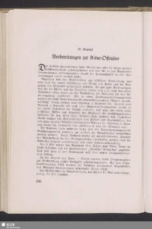 19. Kapitel. Vorbereitungen zur Aisne-Offensive
