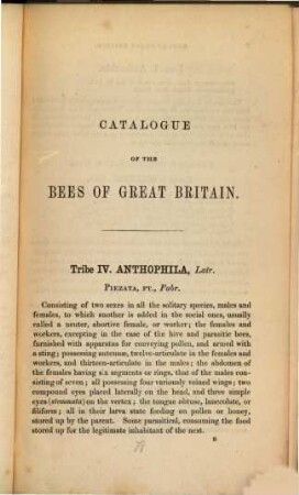 Catalogue of British hymenoptera in the collection of the British Museum, 1