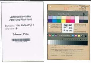 Entnazifizierung Peter Scheuer , geb. 12.10.1893 (Schiffsfuehrer)