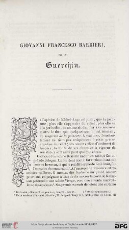 Giovanni Francesco Barbieri dit le Guerchin