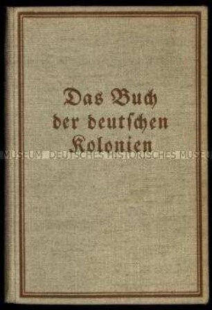 Abhandlung über die deutschen Kolonien