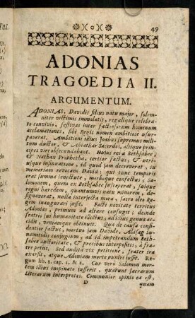49-50, Argumentum. Personae.