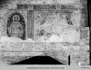 Madonna, der Täufer und Engel