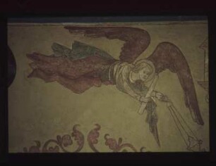 3. Joch, Südseite: Petrus mit zwei Engeln