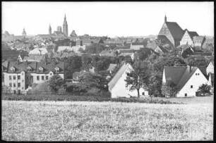 Freiberg. Blick auf Freiberg