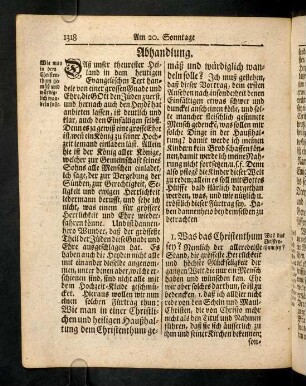 1318-1334, Abhandlung