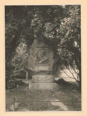 Lortzing-Denkmal. Detmold, Rosental