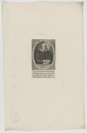 Bildnis des Iustus Iacobus Leibniz