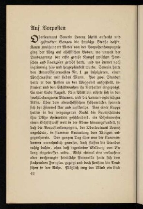 42-53, Auf Vorposten