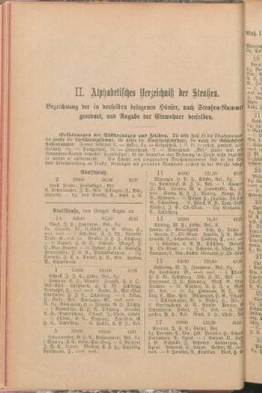 Adolfsplatz. Adolfstraße. [Alsenstraße. Alte Reihe. Annenstraße. Bäckergang. Bahnhofstraße. Bartelsallee. Bergstraße. Beselerallee. Bierträgergang. Bismarckallee. Blocksberg. Boninstraße. Breiter Weg. Brückensteig. Brunswieker Straße Brunswieker Weg. Budengang. Burgstraße.]