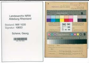 Entnazifizierung Georg Scheve , geb. 09.02.1921 (Steiger)
