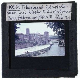 Rom, Pons Fabricius,Rom, Tiberinsel,Rom, S. Bartolomeo all'Isola