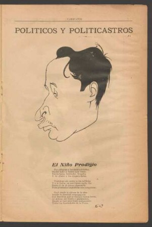 Políticos y politicastros : El niño prodigio