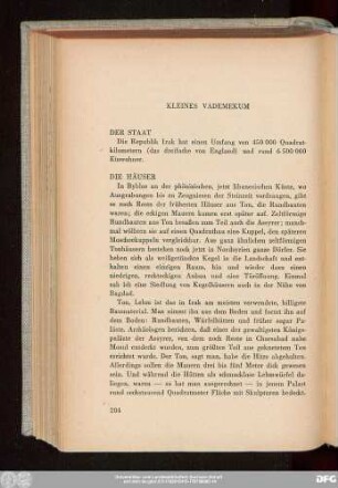 Kleines Vademekum