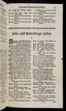 31-36, Lehr- und Erweckungs-Lieder