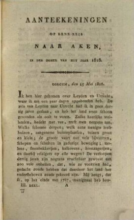 Bijdragen tot de huishouding van staat in het Koninkrijk der Nederlanden, 3. 1819