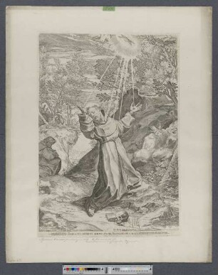 [Der Heilige Franziskus erhält die Stigmata]