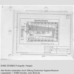 Technischer Plan - "Blockschaltbild Wählerplatine block circuit diagram uniselector platine"