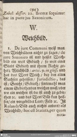 Weichbild