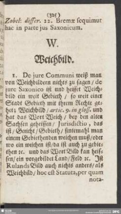 Weichbild