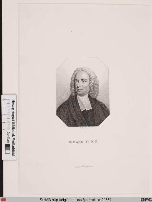 Bildnis Edward Young