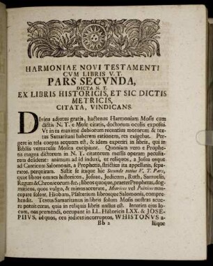 Ex Libris Historicis, Et Sic Dictis Metricis, Citata, Vindicans.